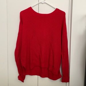 Hollister - Red Knitted Sweater